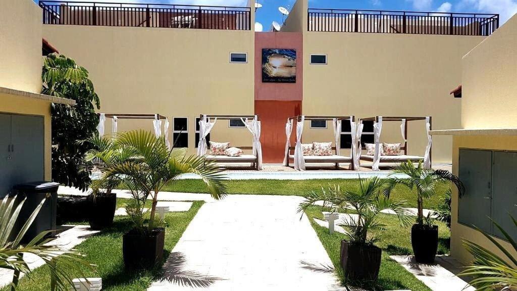 Solar Agua Flats De Frente Para Piscina Praia de Pipa Exterior foto